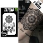 Tatuaż jagua półtrwały mandala live love wander