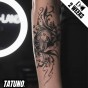 Tatuaż jagua półtrwały senne marzenia lisa