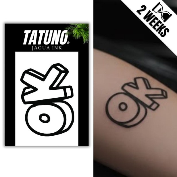 Tatuaż jagua półtrwały OK