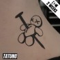 Tatuaż jagua półtrwały każdy ma swoją laleczkę Voodoo