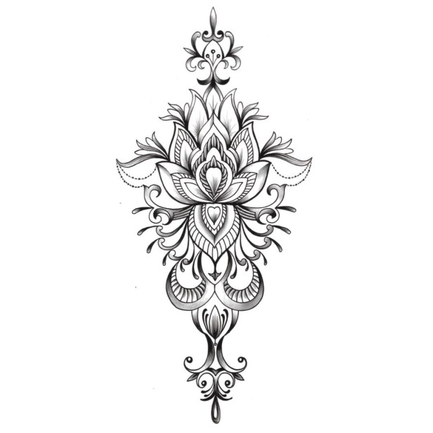 Tatuaż mandala