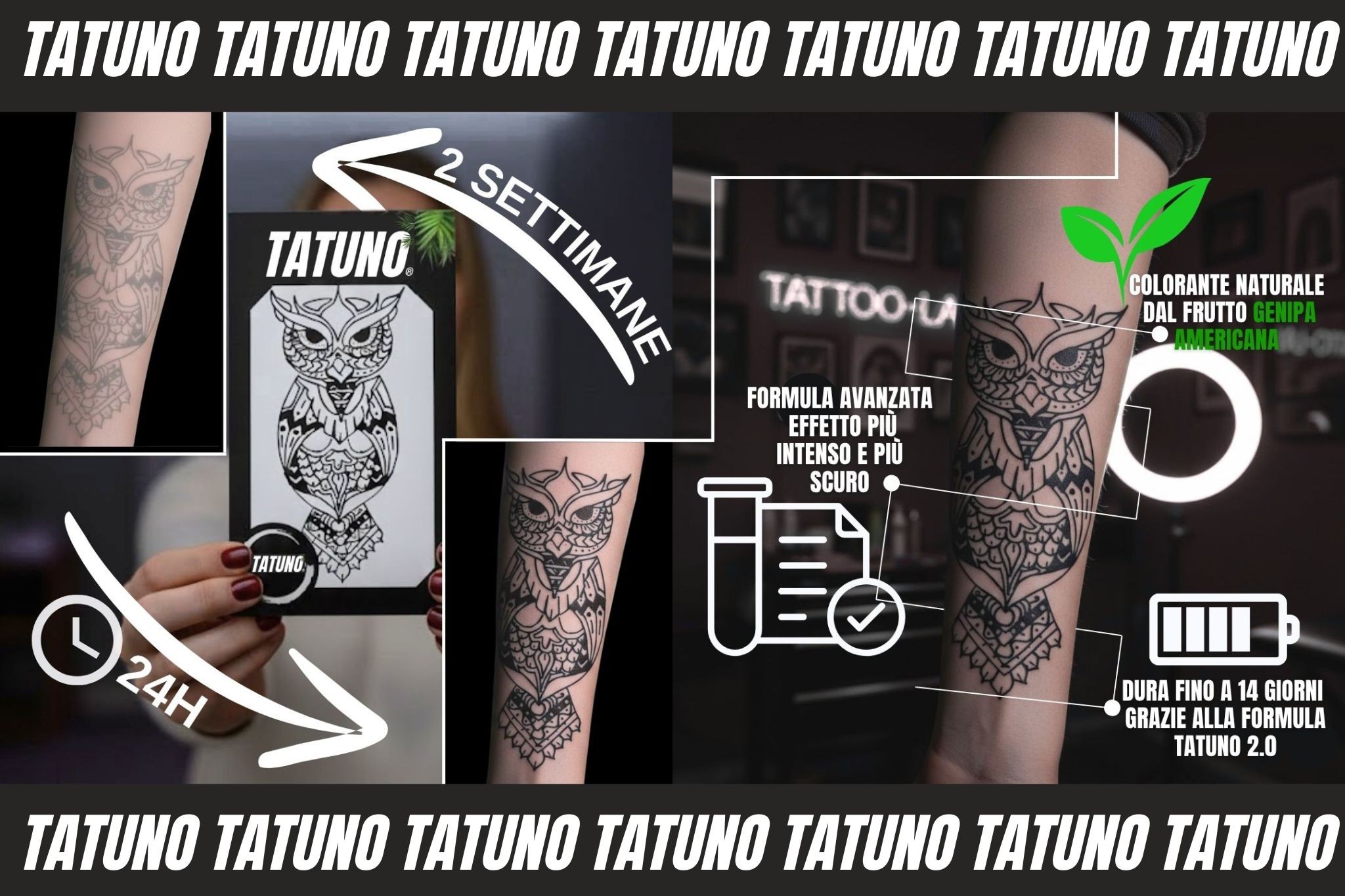 tatuaże półtrwałe